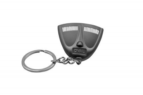 W Decklid Key Chain - Black