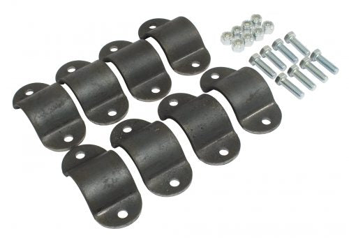 Raw Axle Beam Clamp Kit, 8 pcs. (Incl. Hardware)