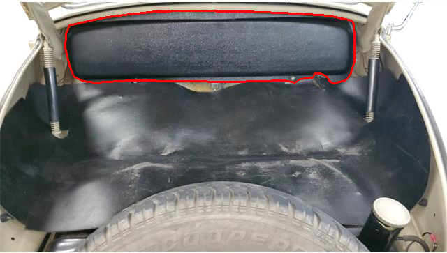 WIRING COVER, BUG 56-67