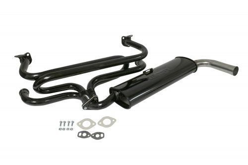 Single Quiet Exhaust Systems Bus 63-71