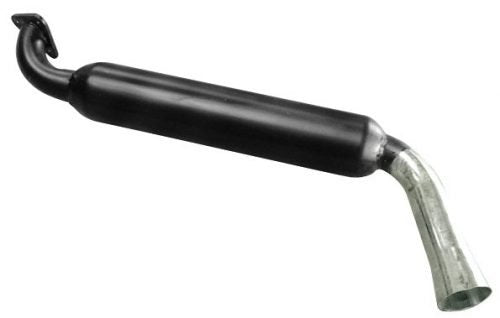 Single Glass Pack with Chrome Tip Small 3 Bolt