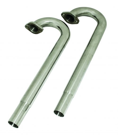 BUGPACK Stainless Steel Deluxe J-Tubes 1 1/2"