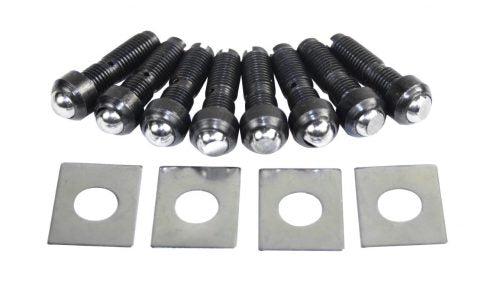 Ball Foot Swivel Valve Adjusters, M8-1.0 threads, Set of 8