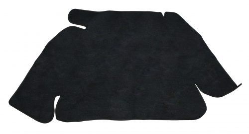 60-67 Type 1 Sedan & Conv. Trunk Carpet, 1-Piece, Black
