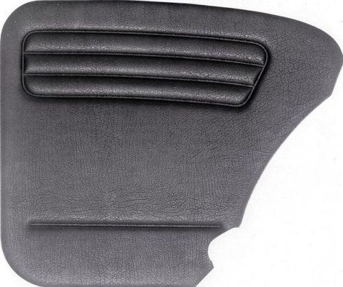 4-Piece Universal Door Panel Kit, Type 1 & S/B 65-77, Black (Exc. Conv.)