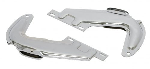 Bug 62-77, SB 71-72 Hood Hinges Chrome Pair