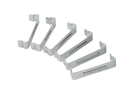 Rectangular Air Filter Replacement Clips 2 1/2", Pack of 6