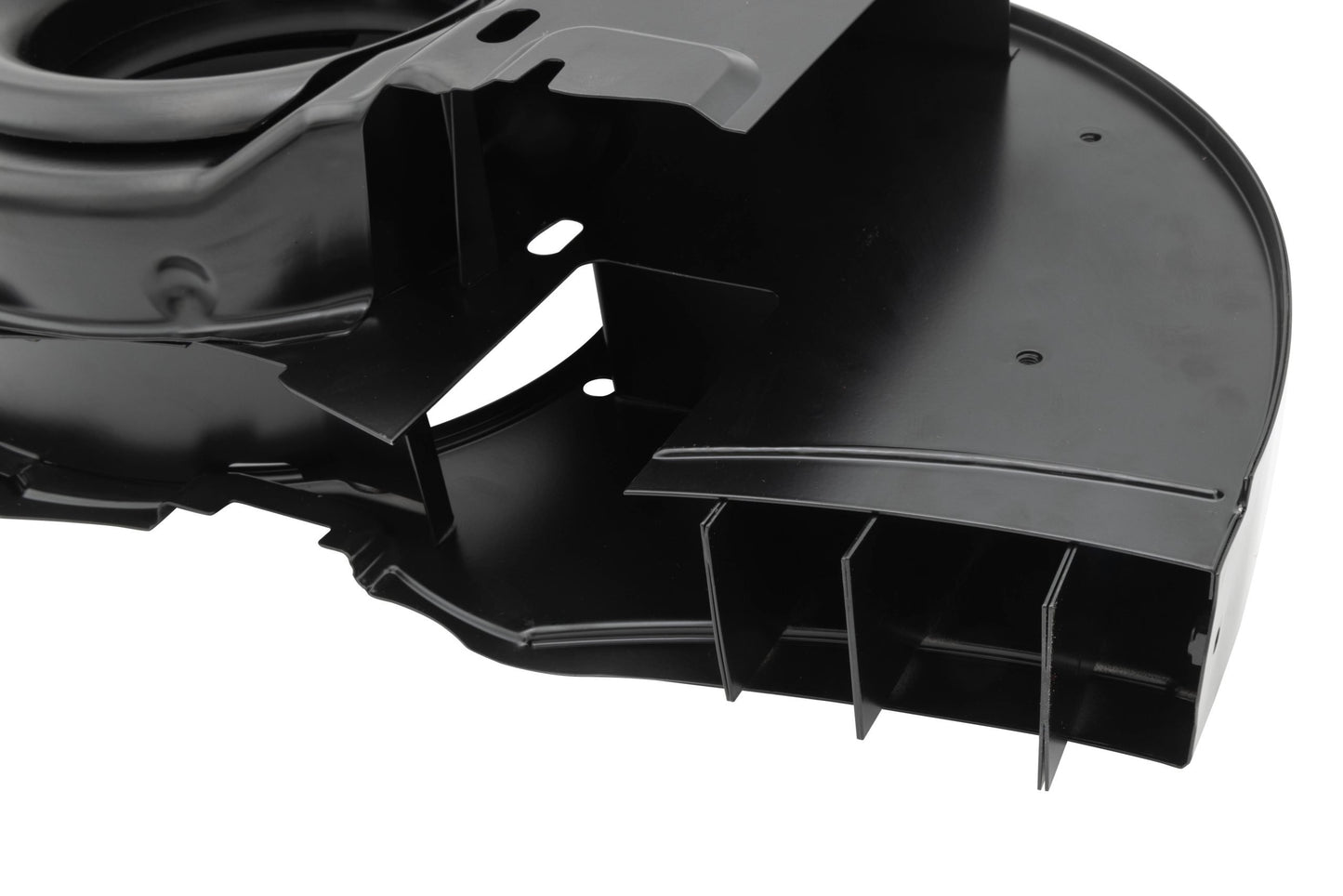 Super Shroud Doghouse Fan Shroud - 36HP Style - Chrome or Black - With/Without Heat