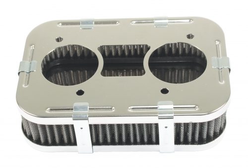 Chrome Rectangular Air Cleaner Type-3 HPMX/IDF