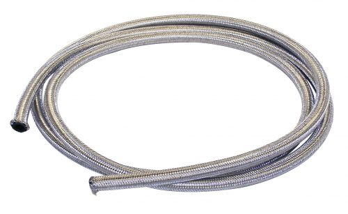 3/8" I.D. (#6) Braided Stainless Line, 10' Length