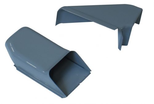 2pc Dog House Back of Shroud, Silver-Vein Powder