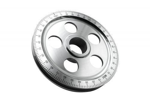 00-8914-0 EMPI VW Aluminum Degree Crankshaft Pulley - Blue Degree Markings