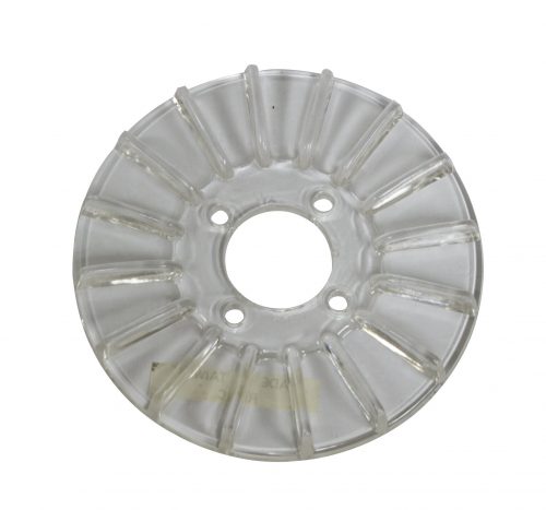 Finned Alt / Gen Pulley Cover, Clear