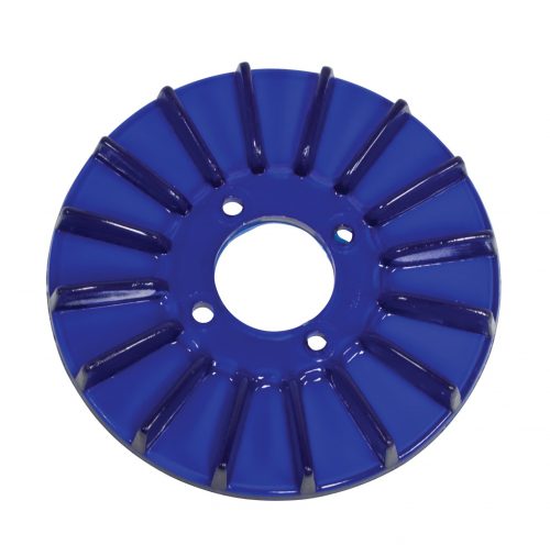 Finned Alt / Gen Pulley Cover, Blue