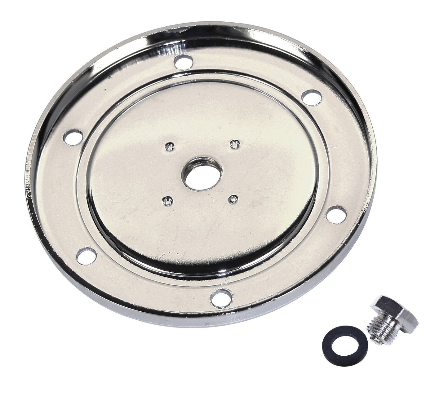 Chrome Sump Plate w/ Magnetic Plug VW