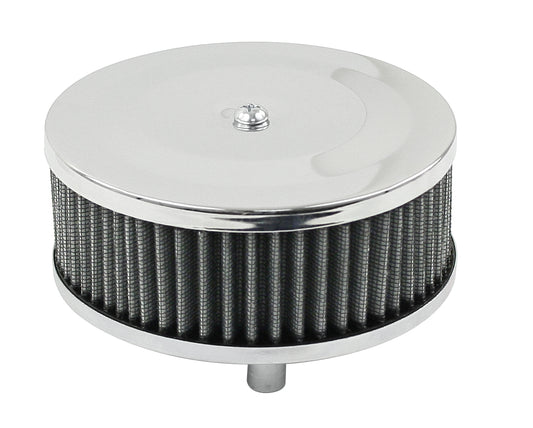 00-9044-0 - Air Cleaner for Stock VW Carb., 3" High with Gauze
