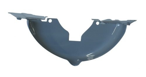 Breast Plate, Silver-Vein Powder Coat