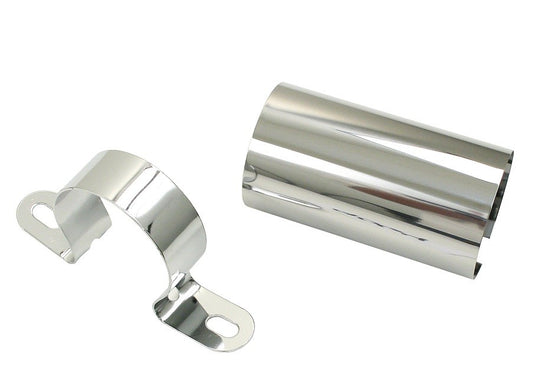Chrome Coil Mounting bracket with S/S cover Kit.