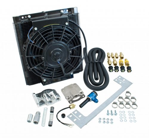 Bolt-On Oil Cooler Fan Kit, Full Flow
