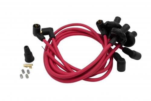 90 Degree Suppressed 8mm Ignition Wires, Red