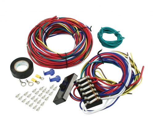 UNIVERSAL WIRE HARNESS, 6 POLE FUSE
