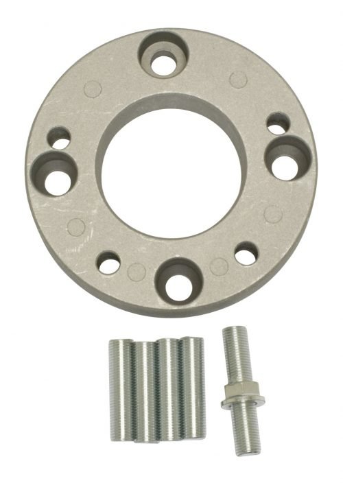 911 Porsche Wheel to 4 Lug VW, Aluminum 25.15mm Thick, (14mm x 1.5 Thread)