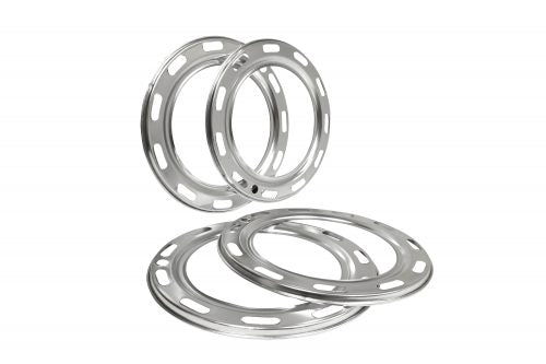 Beauty Rings, Early, 49-65, 11 Holes, Set of 4