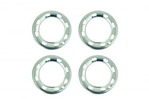 Beauty Rings, Late, 68-72, 8 Holes, Set of 4