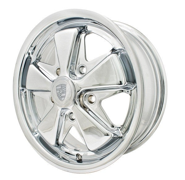 Polished 911 Alloy Wheel 5 1/2 Wide