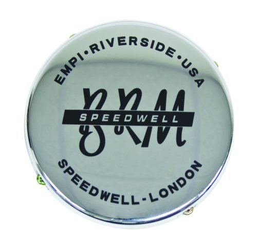 Chrome Low Cap with BRM, EMPI, & Speedwell, Cap Only
