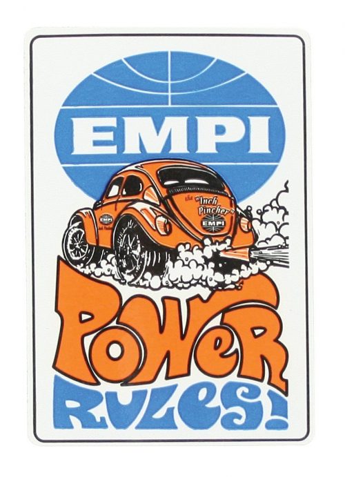 EMPI Power Rules, 4" x 2 3/4"