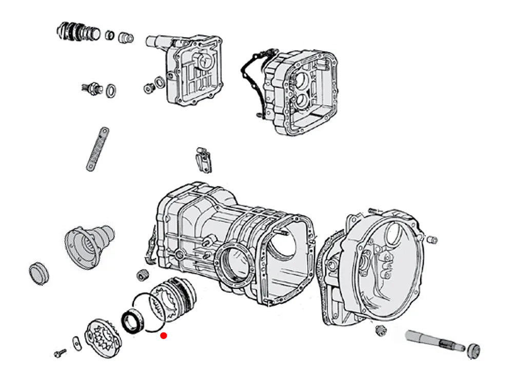 O-Ring Seal for Manual Transmission Output Flange