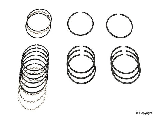 PISTON RING SET 2x2x5  90mm