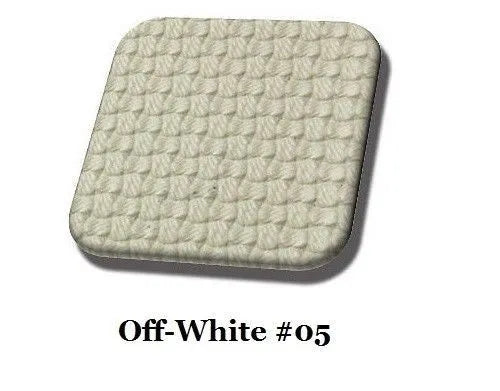 Off-White Basketweave Vinyl