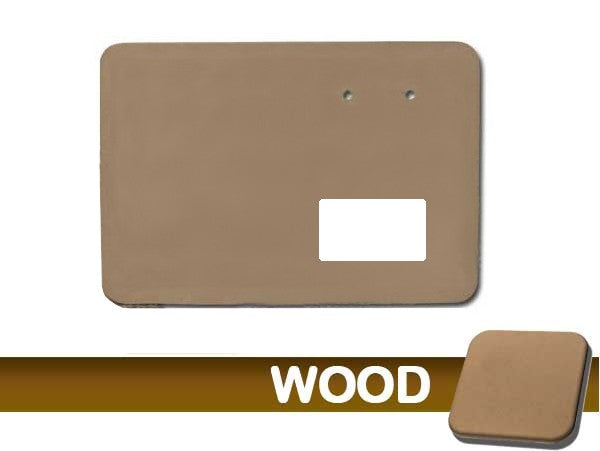 Door Panels - Wood Only, W/Pockets, Fronts Only
