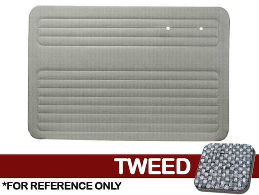 VW Bug 1965-1966 Front Only Door Panels w/o Pockets - Tweed