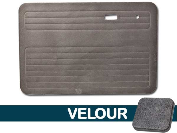 VW Bug 1967-1977 Front Only Door Panels w/out Pockets - Velour