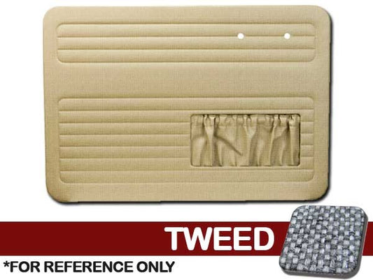 VW Bug 1956-1964 Front Only Door Panels w/ Pockets - Tweed