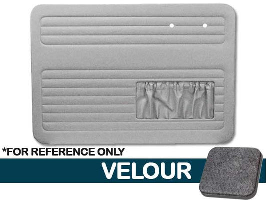 VW Bug 1956-1964 Front Only Door Panels w/ Pockets - Velour