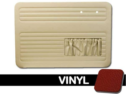 VW Bug 1956-1964 Front Only Door Panels w/ Pockets - Vinyl