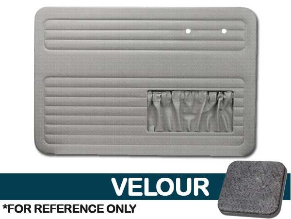 VW Bug 1965-1966 Front Only Door Panels w/ Pockets - Velour