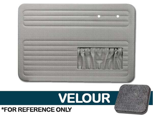 VW Bug 1965-1966 Front Only Door Panels w/ Pockets - Velour