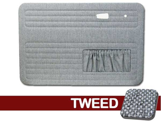 VW Bug 1967-1979 Front Only Door Panels w/ Pockets - Tweed