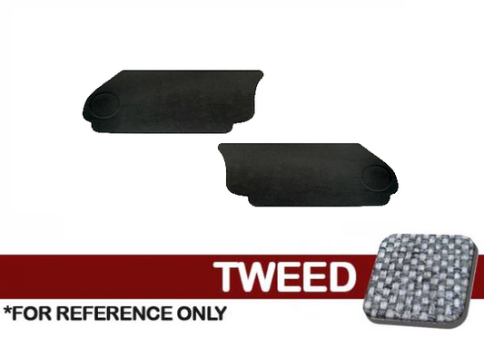 VW Bug 1950-1959 Convertible Rear Kick Panels - Tweed