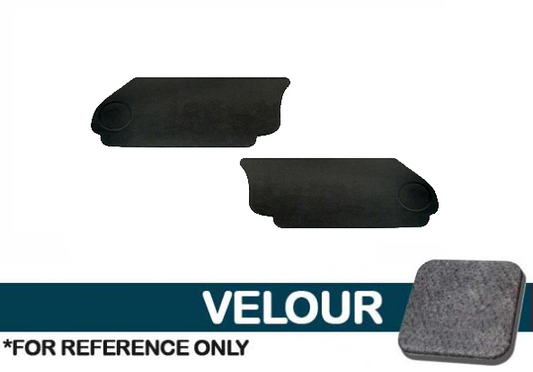 Rear Kick Panels - Velour