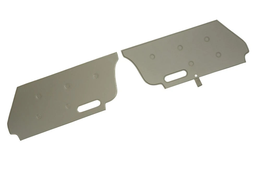 1960-64 Bug Convertible, Rear Kick Panels, 1pr Smooth Vinyl