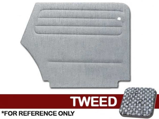 VW Bug 1956-1964 Convertible Rear Only Panel Set - Tweed