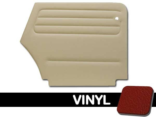 Super Beetle 73-79 Convertible Rear Only Panel Set - Smooth Vinyl