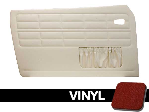 1964-74 Ghia Sedan/Convt. Panels, Front w/Pockets Vinyl