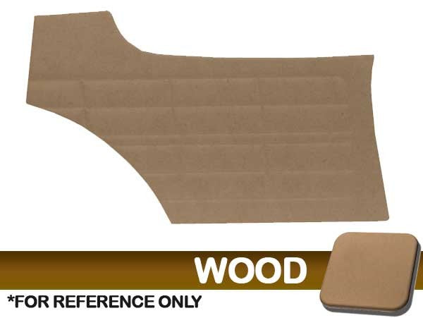 56-74 Karmann Ghia Sedan Rear Only Wood Panels